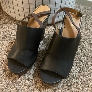 Nine West peep toe Wedge